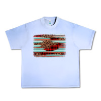 Grape Ice leopard serape background Urban Heavy Tee - BarkalooDesign