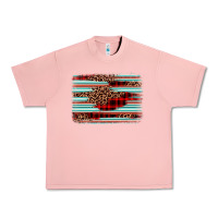Salmon leopard serape background Urban Heavy Tee - BarkalooDesign