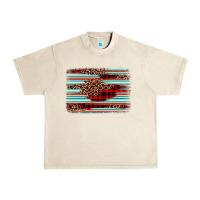 Sandshell leopard serape background Urban Heavy Tee - BarkalooDesign