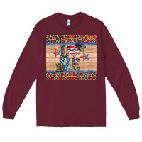 Burgundy western usa soldier love tumbler Long Sleeve Tee - Artiststas