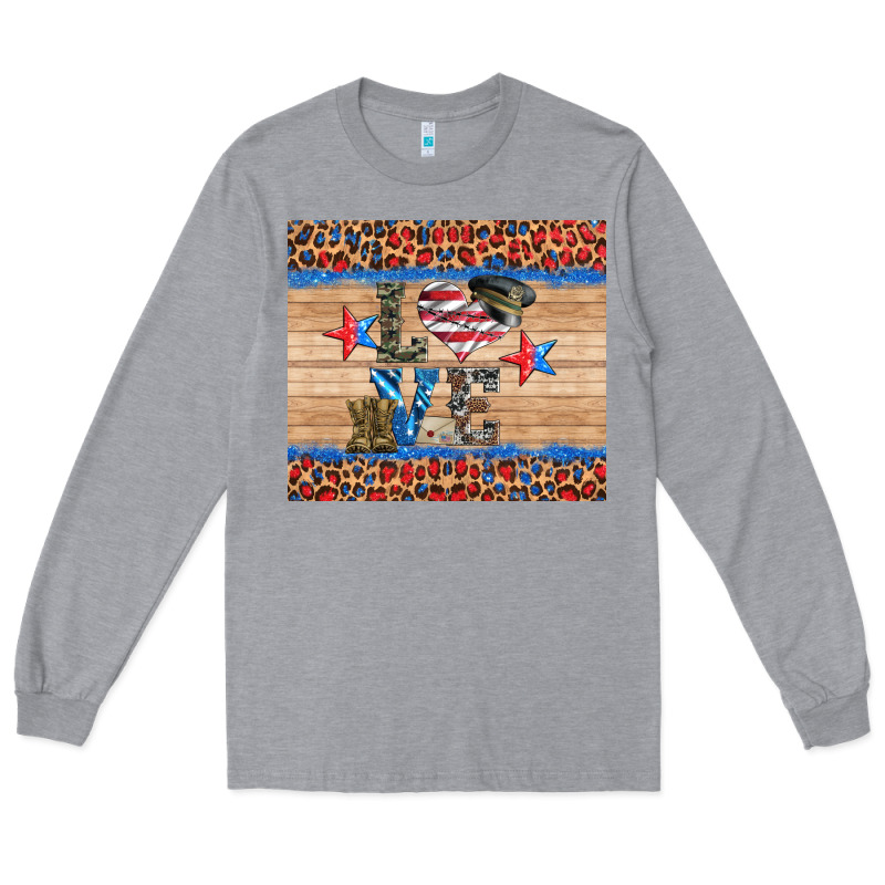 Western Usa Soldier Love Tumbler Long Sleeve Tee by Artiststas | Teevron