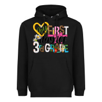 Black my first day of 3rd grade Heavyweight Hoodie - NancyCooperArtShop