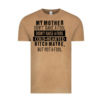 My Mother Black Vintage Tee | Teevron