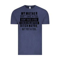 Vintage Denim my mother black Vintage Tee - RacoonDesign
