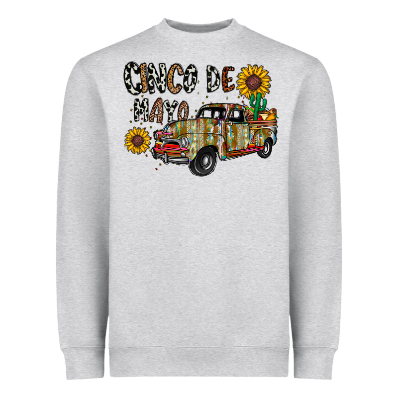 Cinco De Mayo Truck Heavyweight Sweatshirt by CowhideDigitalArt | Teevron