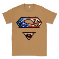 Toasted Coconut super american flag logo Classic Tee - LillyAllenDesigns