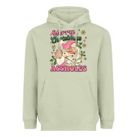 Matcha merry christmas assholes Heavyweight Hoodie - MaliasSmallBusiness