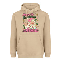 Mushroom merry christmas assholes Heavyweight Hoodie - MaliasSmallBusiness
