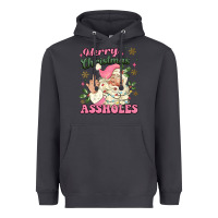 Smoke merry christmas assholes Heavyweight Hoodie - MaliasSmallBusiness