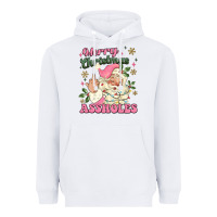 White merry christmas assholes Heavyweight Hoodie - MaliasSmallBusiness