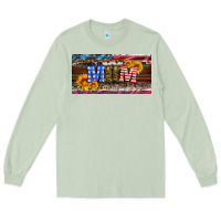 Matcha soldier mom license  plate Long Sleeve Tee - Artiststas
