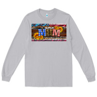 Moon Dust soldier mom license  plate Long Sleeve Tee - Artiststas