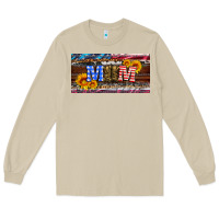 Mushroom soldier mom license  plate Long Sleeve Tee - Artiststas