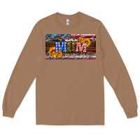 Toasted Coconut soldier mom license  plate Long Sleeve Tee - Artiststas
