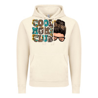 Vintage Artic cool moms club messy bun Vintage Hoodie - Zillion Design Studio
