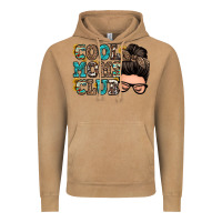 Cool Moms Club Messy Bun Vintage Hoodie | Teevron