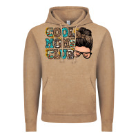 Vintage Coffee cool moms club messy bun Vintage Hoodie - Zillion Design Studio