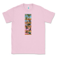 Bubblegum Pink dinosaurs pen wrap Classic Tee - Artiststas