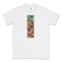 White dinosaurs pen wrap Classic Tee - Artiststas