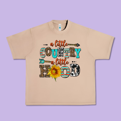 A Little Country A Little Hood Urban Heavy Tee Designed By Adodesignshop