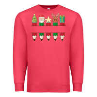 Cardinal add your personalization christmas pencils Premium Sweatshirt - MaliasSmallBusiness