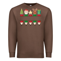 Chestnut add your personalization christmas pencils Premium Sweatshirt - MaliasSmallBusiness