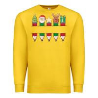 Lemon add your personalization christmas pencils Premium Sweatshirt - MaliasSmallBusiness