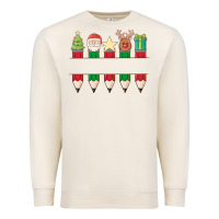 Sandshell add your personalization christmas pencils Premium Sweatshirt - MaliasSmallBusiness