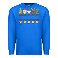 True Royal add your personalization christmas pencils Premium Sweatshirt - MaliasSmallBusiness