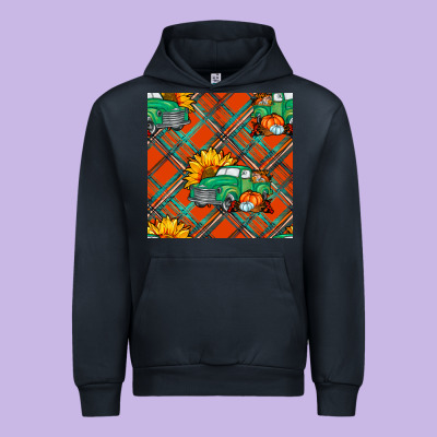 Fall Truck Urban Hoodie Designed By Nancycooperartshop