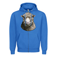 True Royal dorset sheep head Zipper Hoodie - LillyAllenDesigns