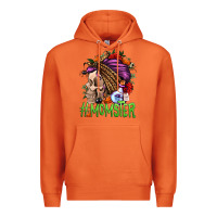 Carrot momster halloween momlife Premium Hoodie - Jasminsmagicworld