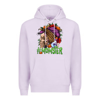 Lilac momster halloween momlife Premium Hoodie - Jasminsmagicworld