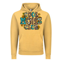 Vintage Mustard cool moms club Vintage Hoodie - Zillion Design Studio