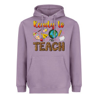 Lavender ready to teach Heavyweight Hoodie - NancyCooperArtShop