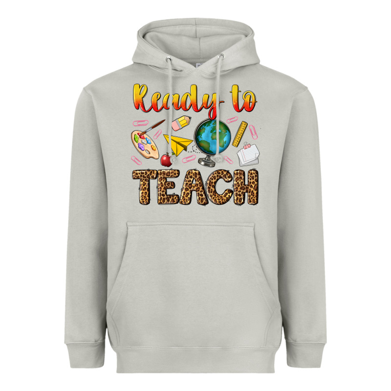 Ready To Teach Heavyweight Hoodie by NancyCooperArtShop | Teevron