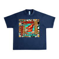 Navy western crawfish Urban Heavy Tee - AdoDesignShop