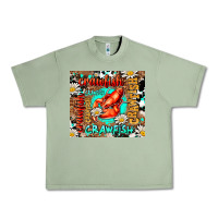 Oil Green western crawfish Urban Heavy Tee - AdoDesignShop