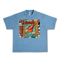 Pebble Blue western crawfish Urban Heavy Tee - AdoDesignShop