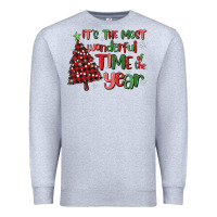 Heather Grey its wonderful time of the year Premium Sweatshirt - MaliasSmallBusiness