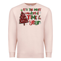 Pale Pink its wonderful time of the year Premium Sweatshirt - MaliasSmallBusiness