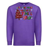 Purple its wonderful time of the year Premium Sweatshirt - MaliasSmallBusiness