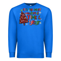 True Royal its wonderful time of the year Premium Sweatshirt - MaliasSmallBusiness