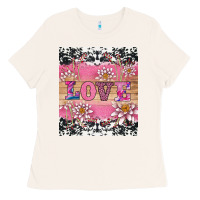 Bone v.d love and lotus tumbler Ladies Tee - AdoDesignShop