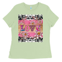 Matcha v.d love and lotus tumbler Ladies Tee - AdoDesignShop