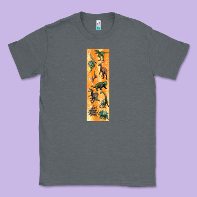 Dinosaurs Pen Wrap Classic Tee Designed By Artiststas