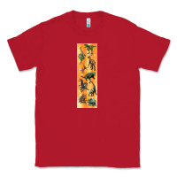 Red dinosaurs pen wrap Classic Tee - Artiststas