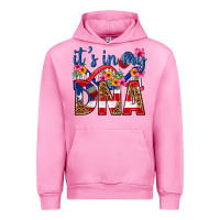Fuchsia Pink its in my dna puerto rico Urban Hoodie - texasbilliewilder