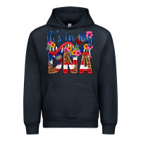 Navy its in my dna puerto rico Urban Hoodie - texasbilliewilder