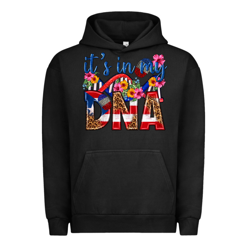 Its In My Dna Puerto Rico Urban Hoodie by texasbilliewilder | Teevron